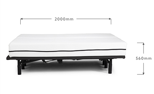 cielo_slumbeflex_adjustable_bed_dimensions